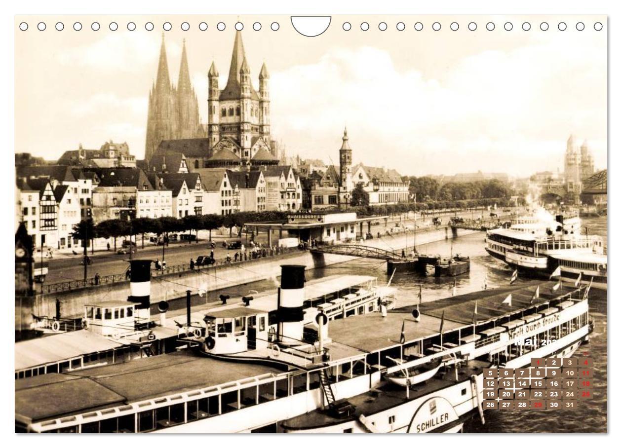 Bild: 9783435706778 | Historisches Köln ¿ Die Stadt auf historischen Karten (Wandkalender...