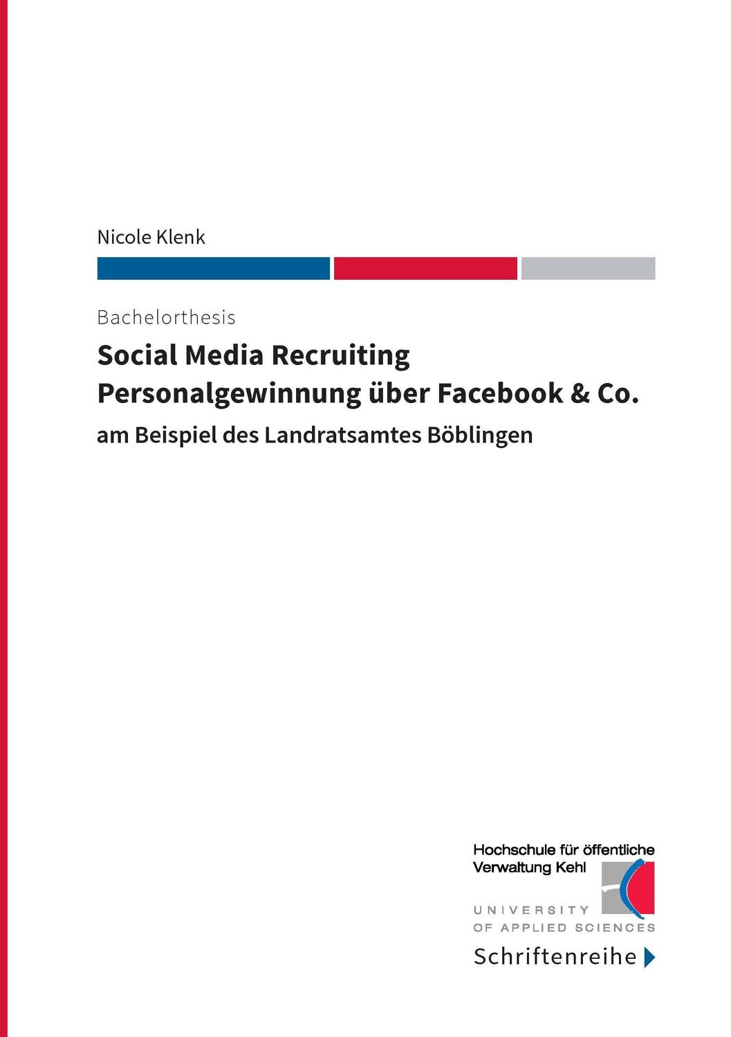 Cover: 9783738640267 | Social Media Recruiting - Personalgewinnung über Facebook & Co. | Buch