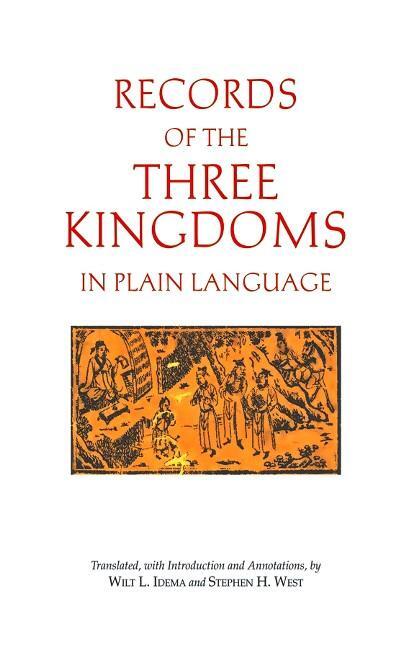Cover: 9781624665240 | Records of the Three Kingdoms in Plain Language | Wilt L. Idema | Buch