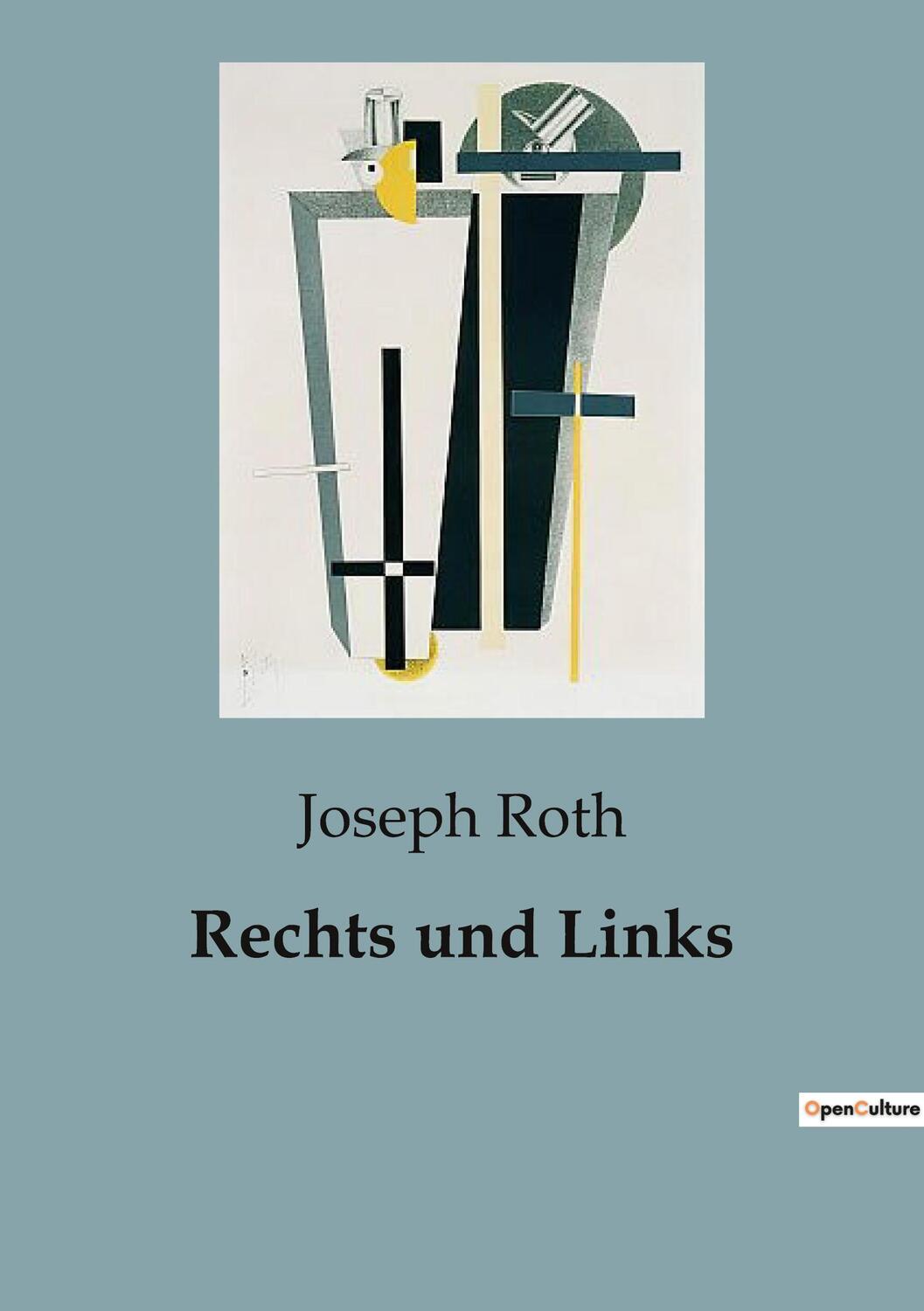 Cover: 9791041824007 | Rechts und Links | Joseph Roth | Taschenbuch | Paperback | 144 S.