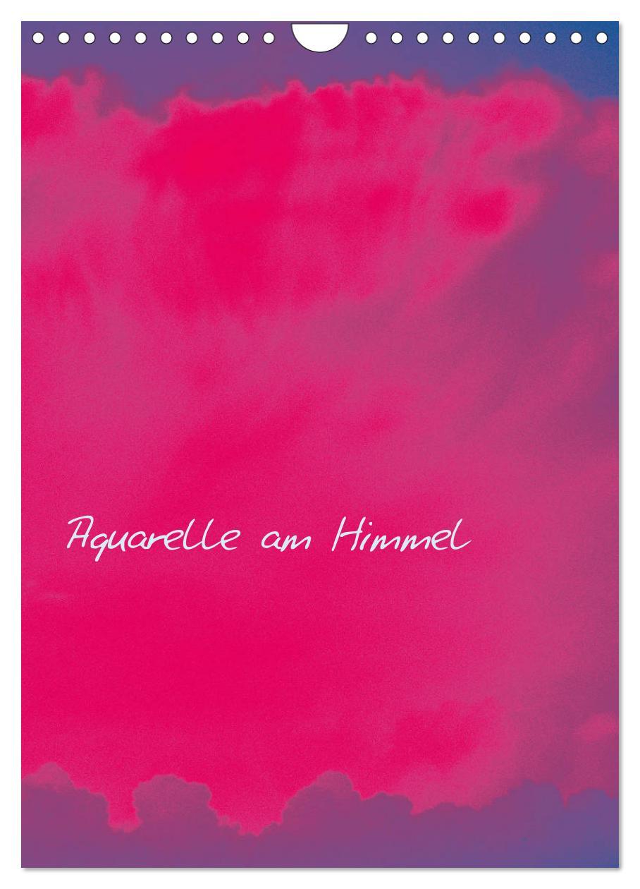 Cover: 9783435943845 | Aquarelle am Himmel (Wandkalender 2025 DIN A4 hoch), CALVENDO...