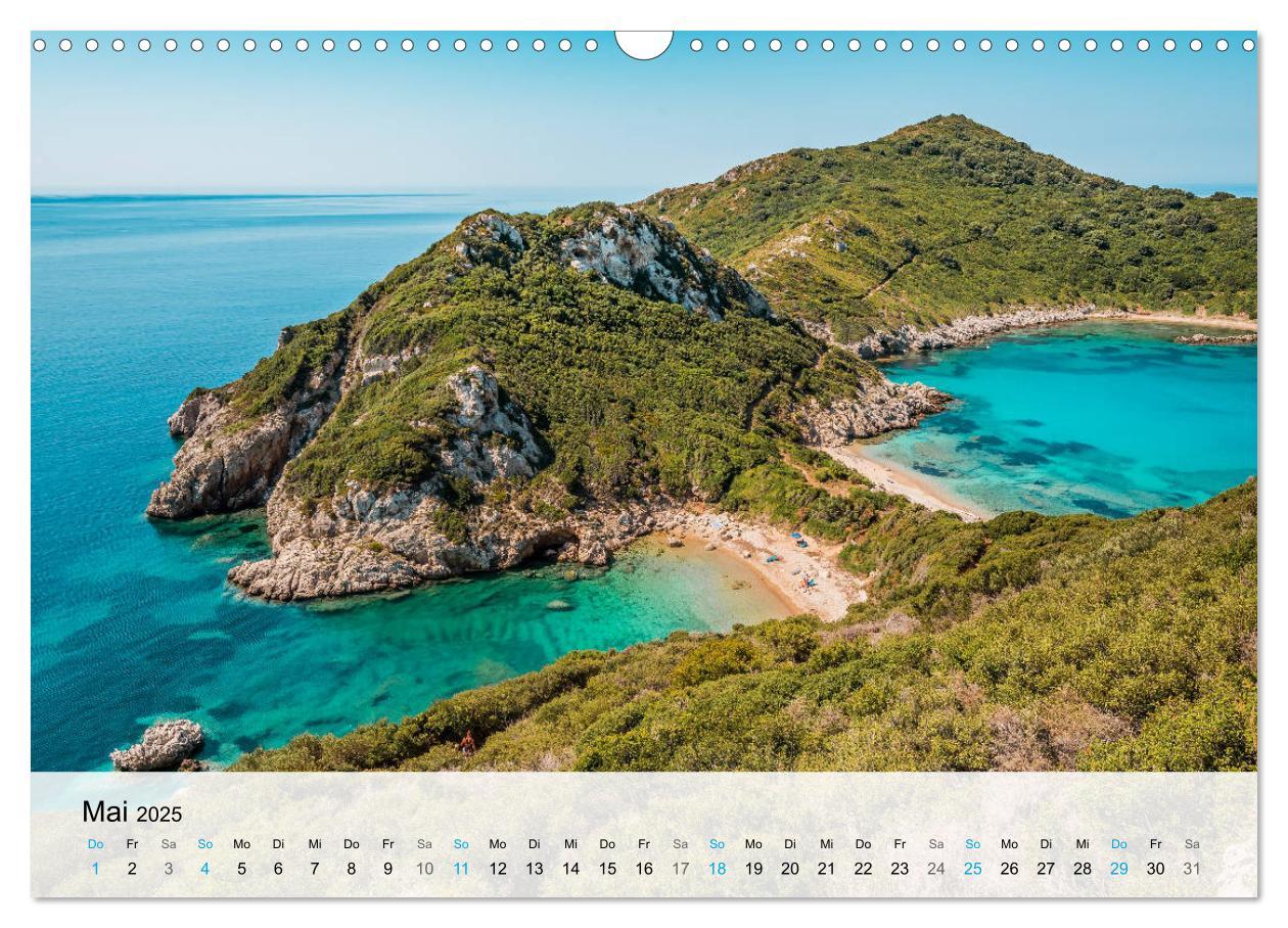 Bild: 9783435108985 | Insel Korfu - Trauminsel im Ionischen Meer (Wandkalender 2025 DIN...