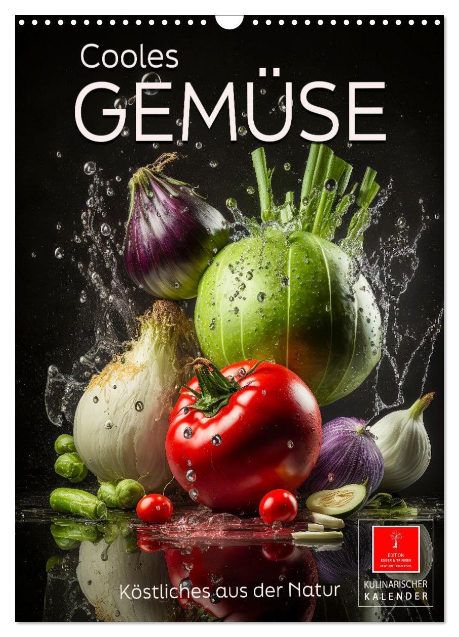 Cover: 9783675445192 | Cooles Gemüse (Wandkalender 2024 DIN A3 hoch), CALVENDO Monatskalender