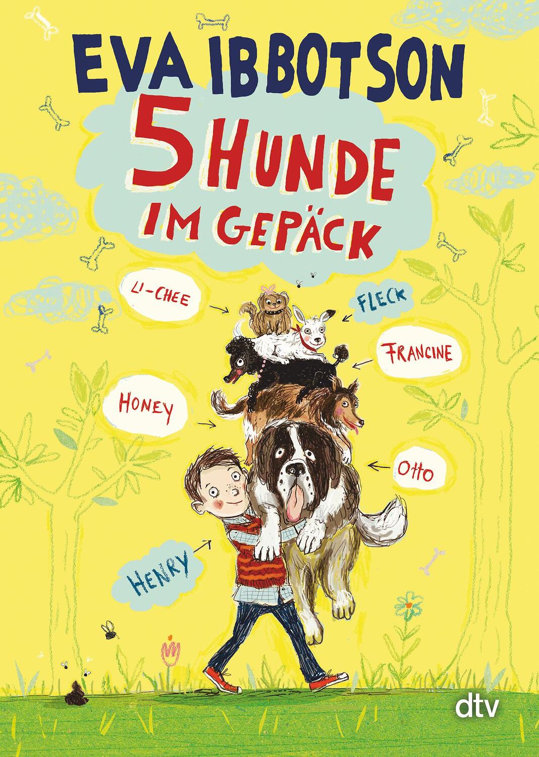 Cover: 9783423715911 | Fünf Hunde im Gepäck | Eva Ibbotson | Taschenbuch | 304 S. | Deutsch