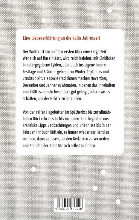 Rückseite: 9783702510916 | Lieber Winter! | Franziska Lipp | Buch | 200 S. | Deutsch | 2023