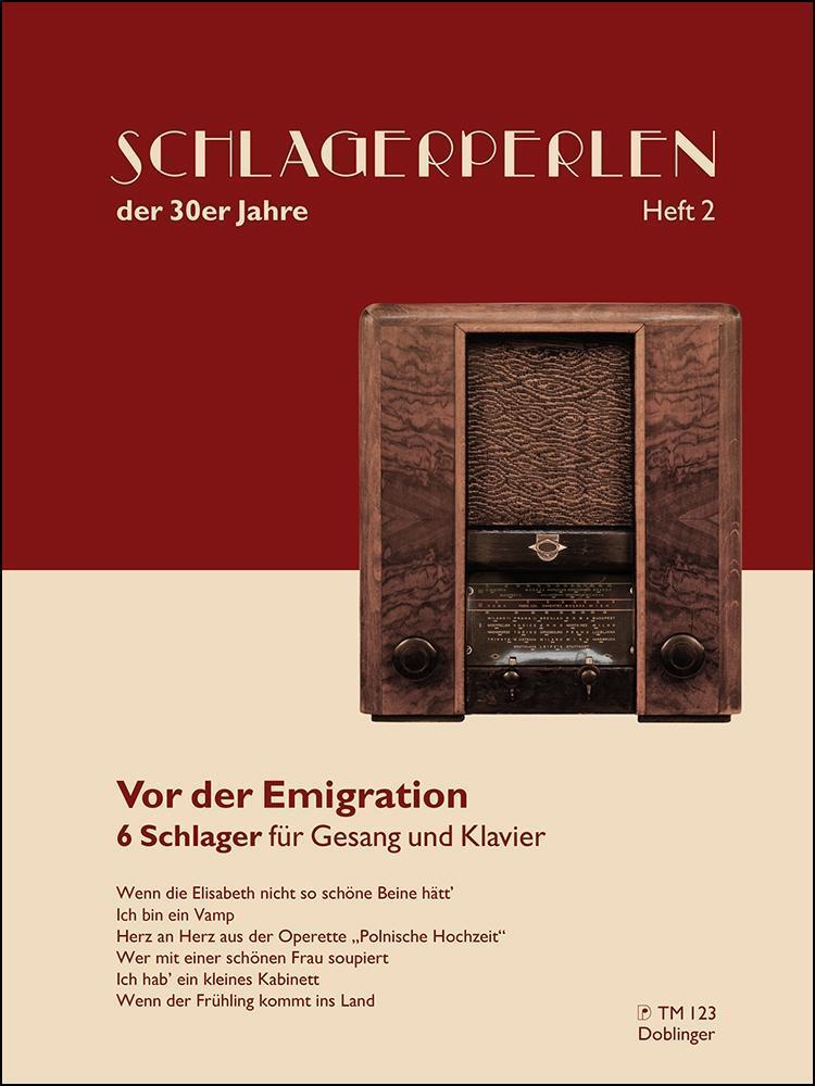 Cover: 9790012204893 | Schlagerperlen Der 30Er Jahre Heft 2 | Diverse | Buch | Deutsch | 2017