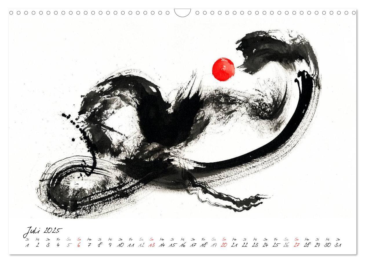 Bild: 9783435623501 | Asiatische Tuschmalerei (Wandkalender 2025 DIN A3 quer), CALVENDO...