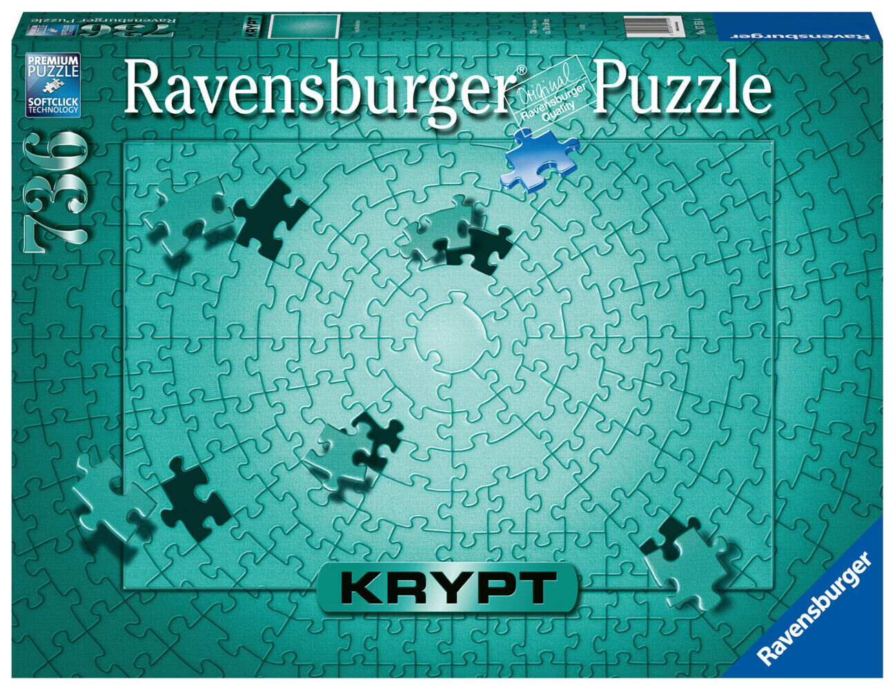 Cover: 4005556171514 | Ravensburger Puzzle 17151 - Krypt Puzzle Metallic Mint - Schweres...