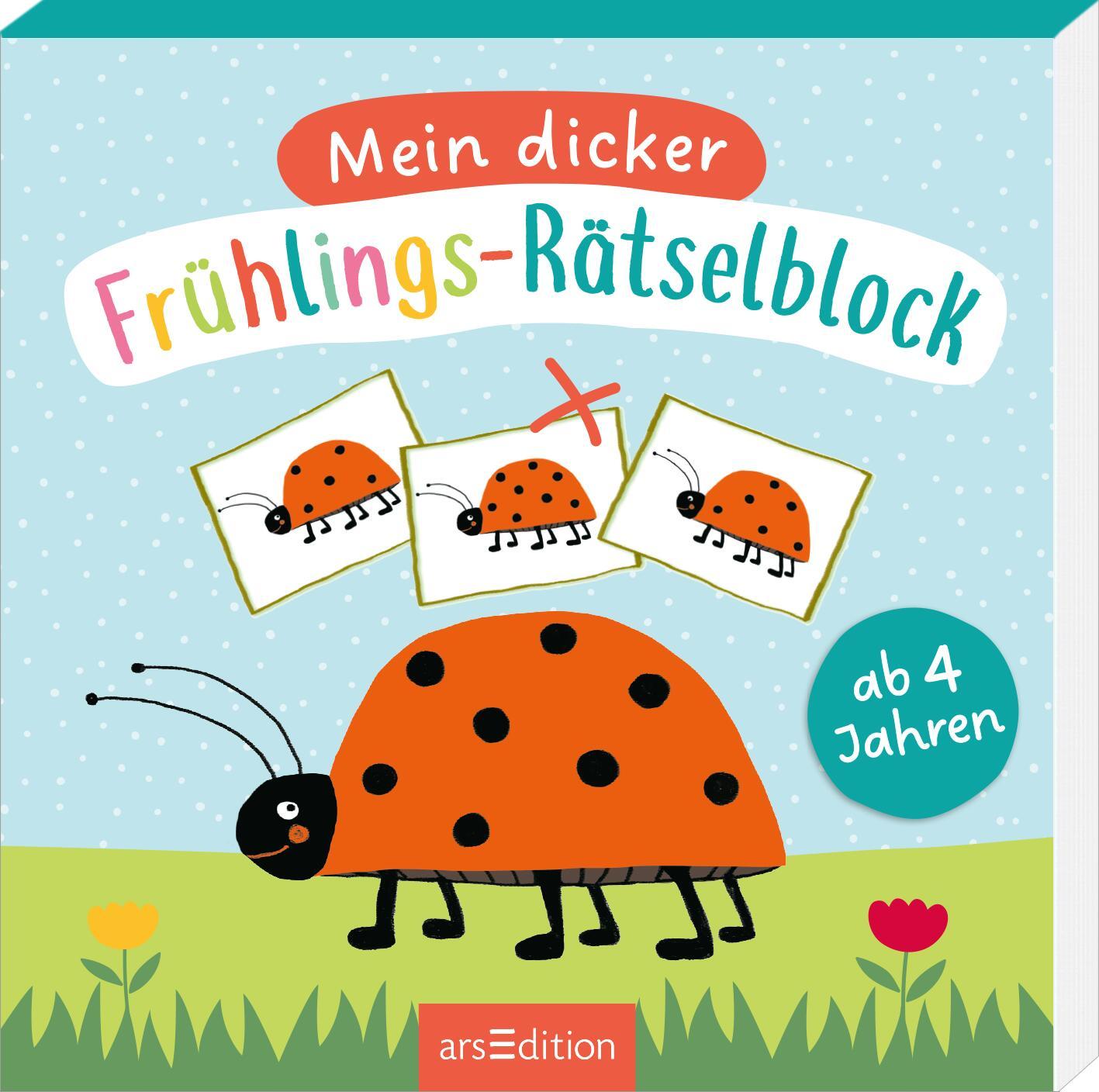 Cover: 9783845860558 | Mein dicker Frühlings-Rätselblock | Eleanor Sommer | Taschenbuch