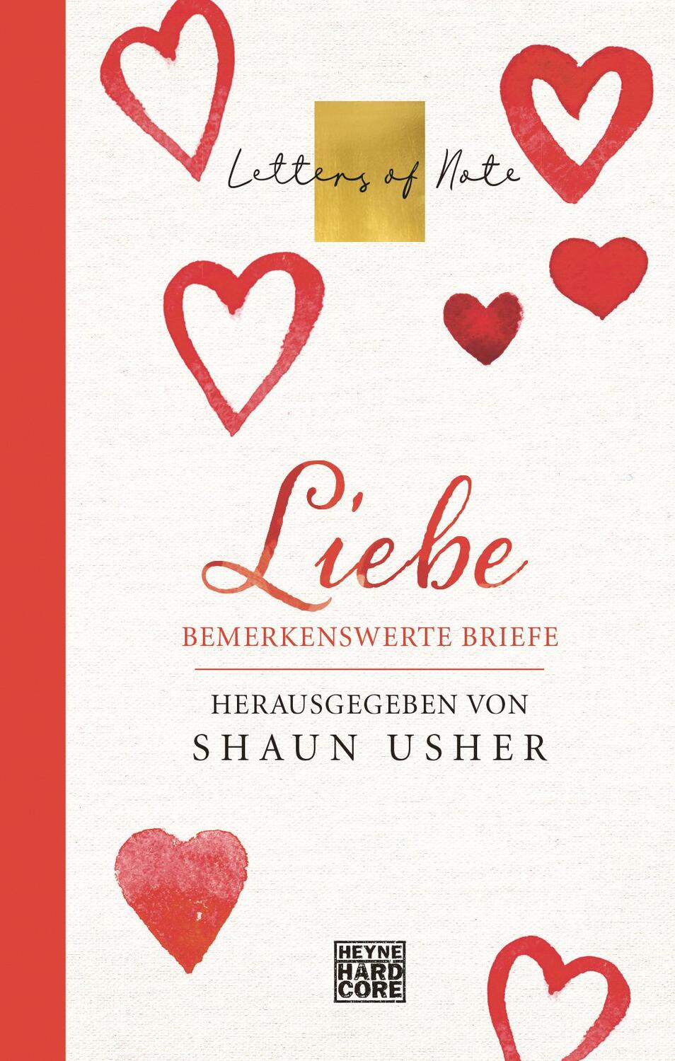 Cover: 9783453272446 | Liebe - Letters of Note | Bemerkenswerte Briefe | Shaun Usher | Buch