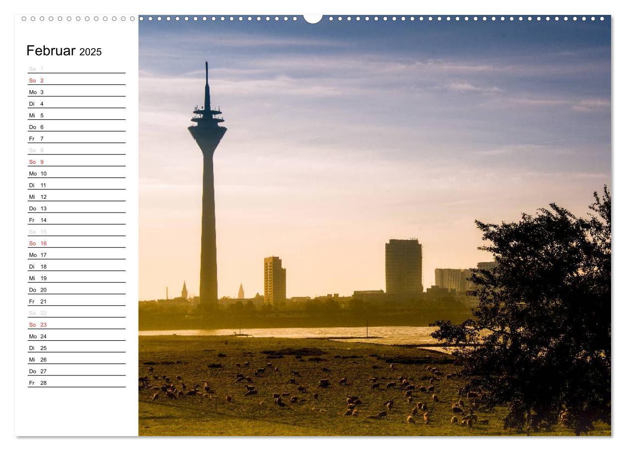 Bild: 9783435535125 | Düsseldorf - Impressionen (Wandkalender 2025 DIN A2 quer), CALVENDO...