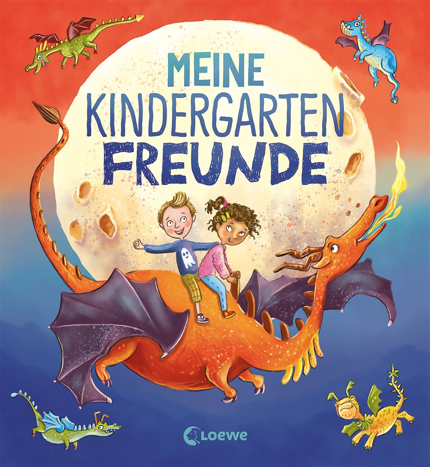 Cover: 9783743213463 | Meine Kindergarten-Freunde (Drachen) | Loewe Eintragbücher | Buch