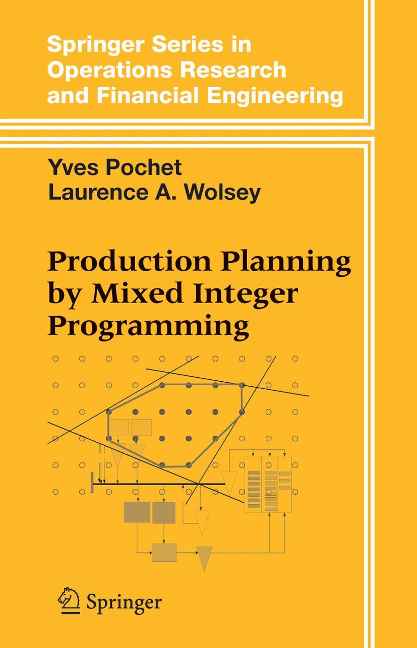 Cover: 9781441921321 | Production Planning by Mixed Integer Programming | Wolsey (u. a.)