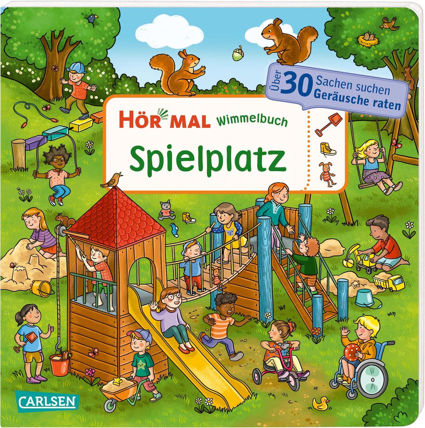 Cover: 9783551253323 | Hör mal (Soundbuch): Wimmelbuch: Spielplatz | Julia Hofmann | Buch