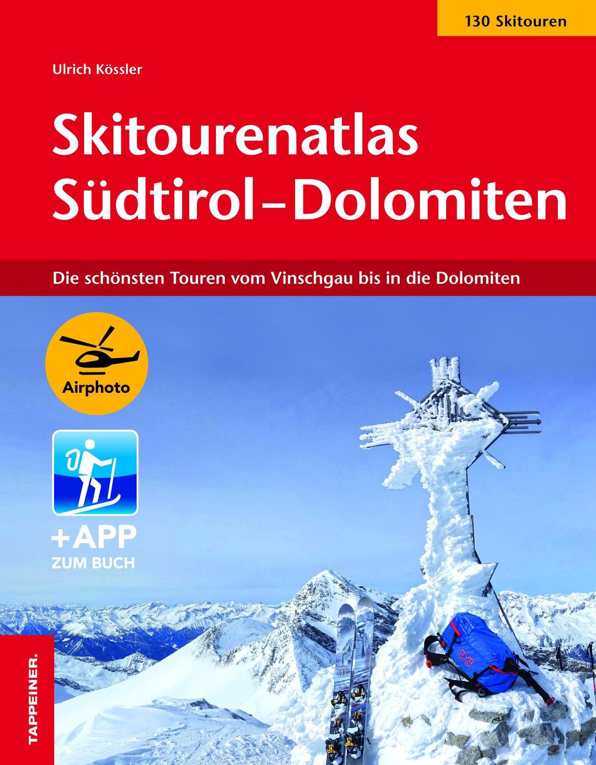 Cover: 9788870738599 | Skitourenatlas Südtirol-Dolomiten | Ulrich Kössler | Bundle | Deutsch