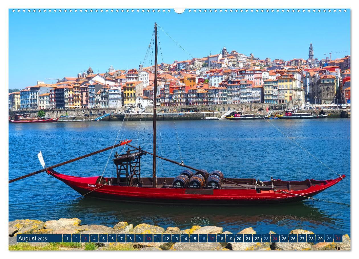 Bild: 9783435037179 | Bom Dia Schönes Porto (Wandkalender 2025 DIN A2 quer), CALVENDO...