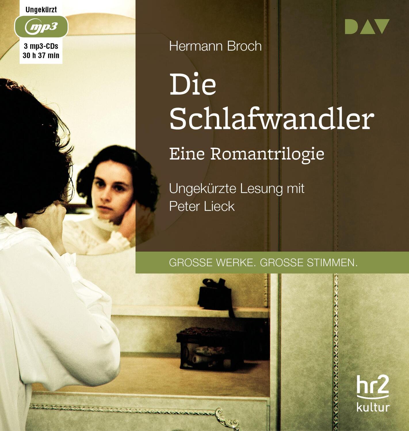 Cover: 9783742407535 | Die Schlafwandler. Eine Romantrilogie | Broch Hermann | MP3 | 3 | 2018