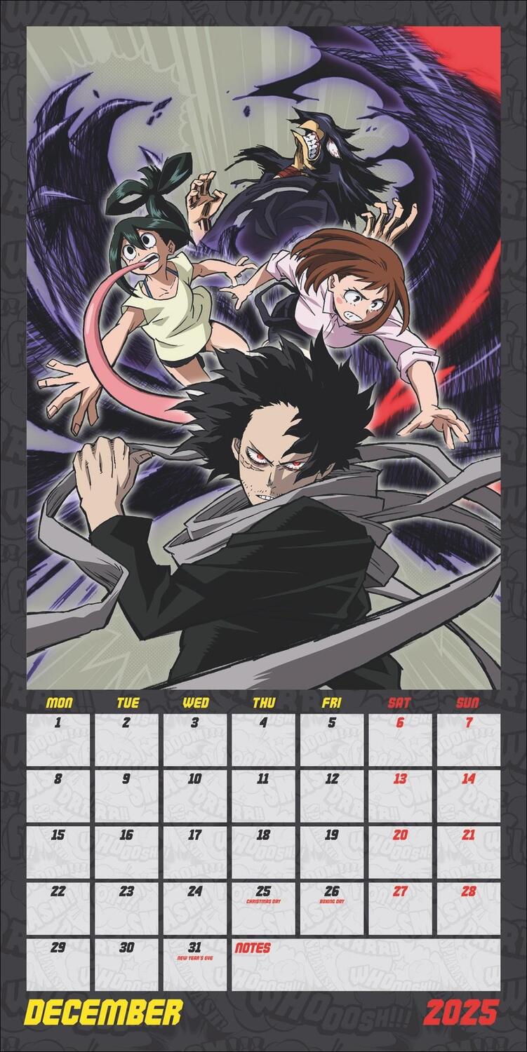 Bild: 9783840196829 | My Hero Academia Broschurkalender 2025 | Kalender | Danilo | 28 S.