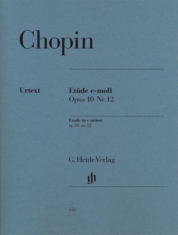 Cover: 9790201806587 | Etude C Minor Op. 10 No. 12 | G. Henle Verlag | EAN 9790201806587