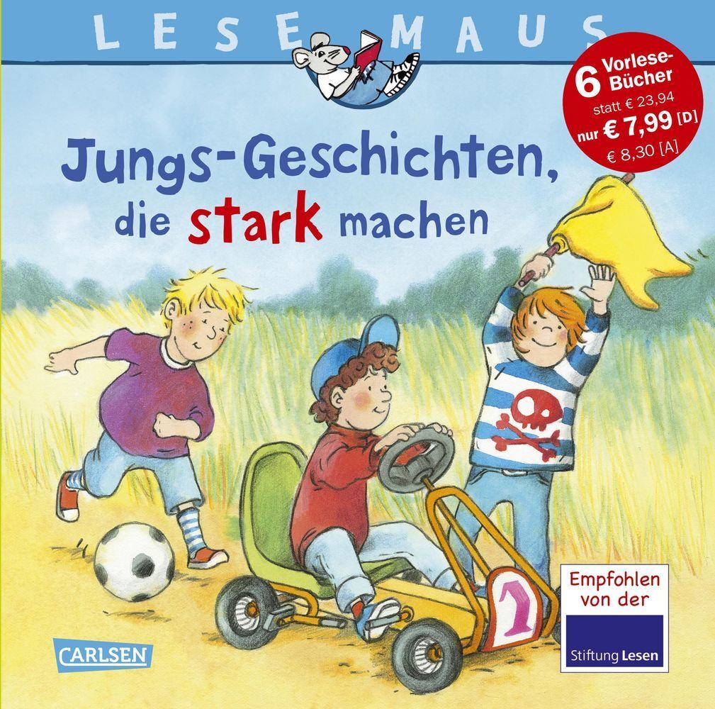 Cover: 9783551089717 | LESEMAUS Sonderbände: Jungs-Geschichten, die stark machen | Buch