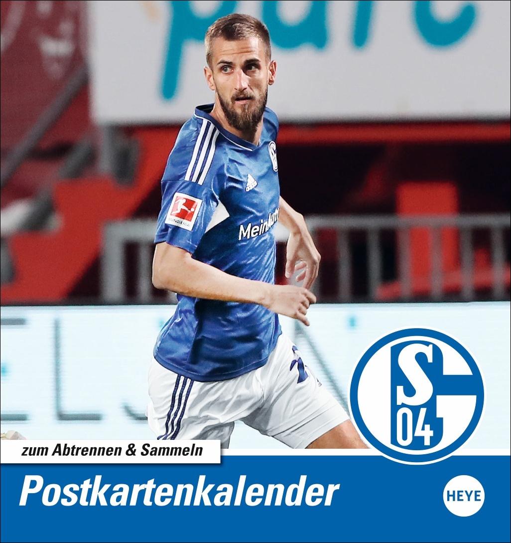 Cover: 9783756409211 | Schalke 04 Postkartenkalender 2025 | Kalender | Spiralbindung | 13 S.