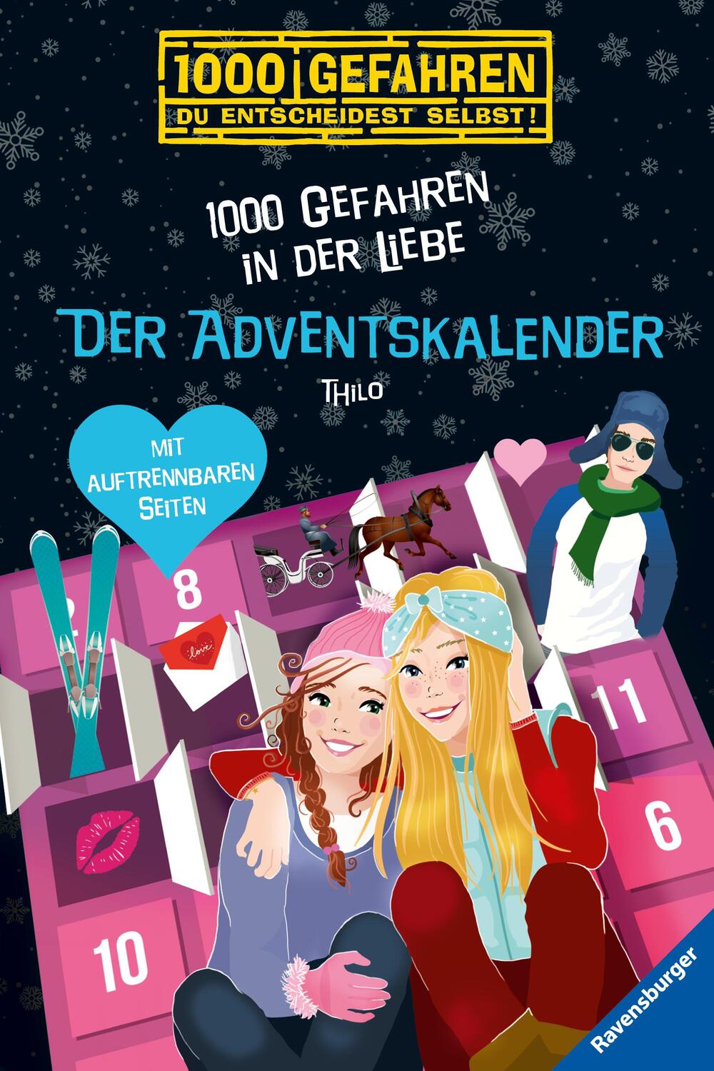 Cover: 9783473526239 | Der Adventskalender - 1000 Gefahren in der Liebe | Thilo | Taschenbuch