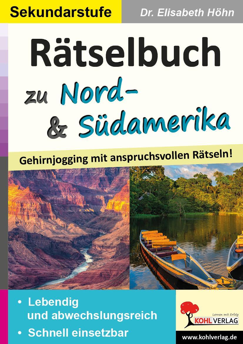 Cover: 9783985583317 | Rätselbuch zu Nord- &amp; Südamerika | Elisabeth Höhn | Taschenbuch | 2023