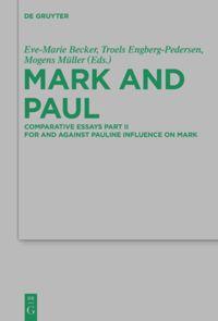 Cover: 9783110552744 | Mark and Paul | Eve-Marie Becker (u. a.) | Taschenbuch | Englisch