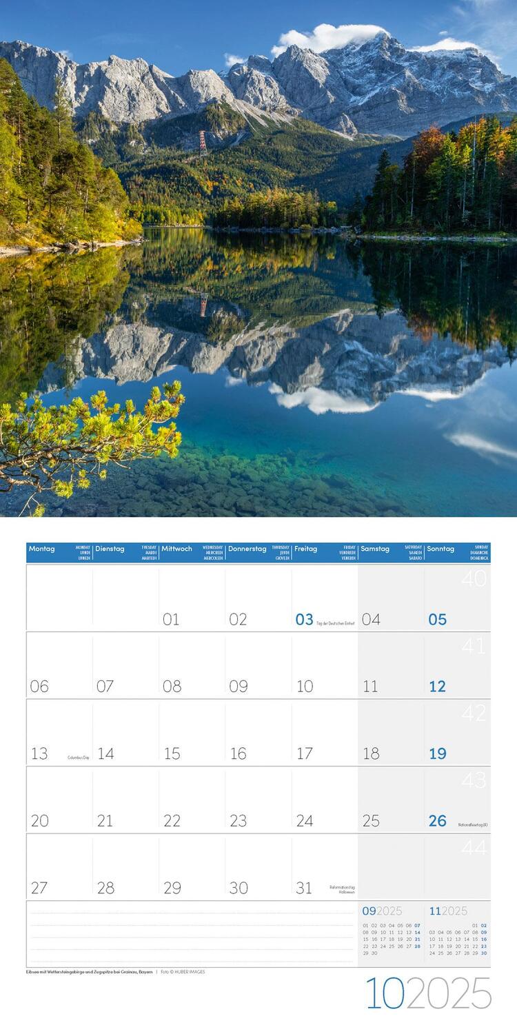 Bild: 9783838445076 | Naturwunder Deutschland Kalender 2025 - 30x30 | Ackermann Kunstverlag