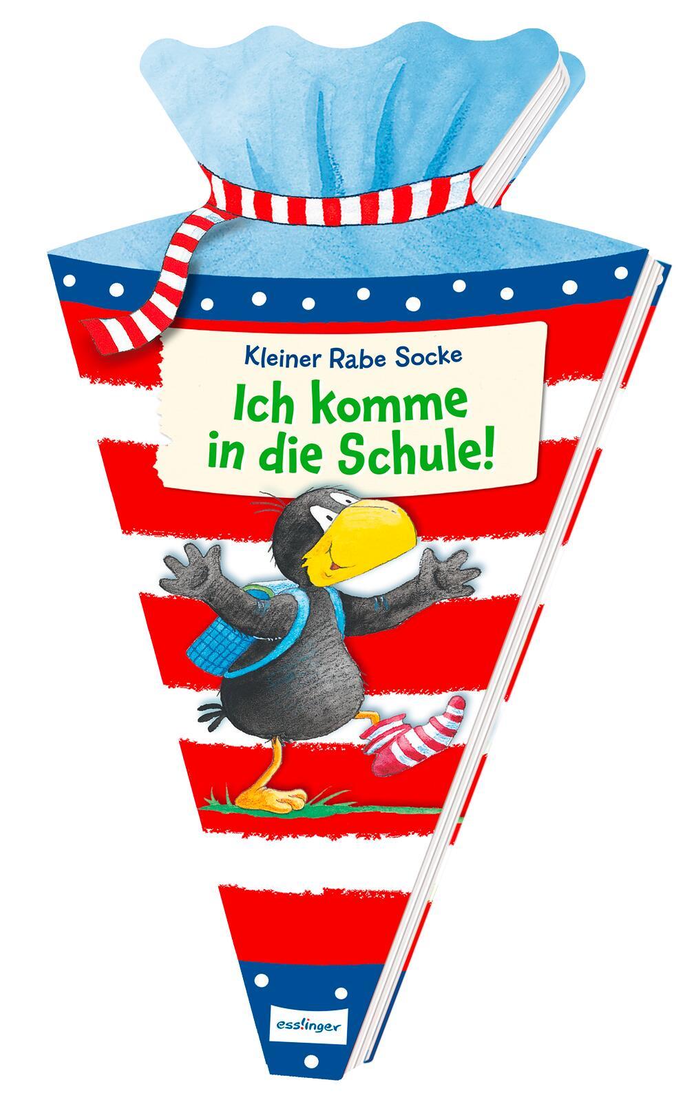 Cover: 9783480239054 | Der kleine Rabe Socke: Ich komme in die Schule! | Annet Rudolph | Buch