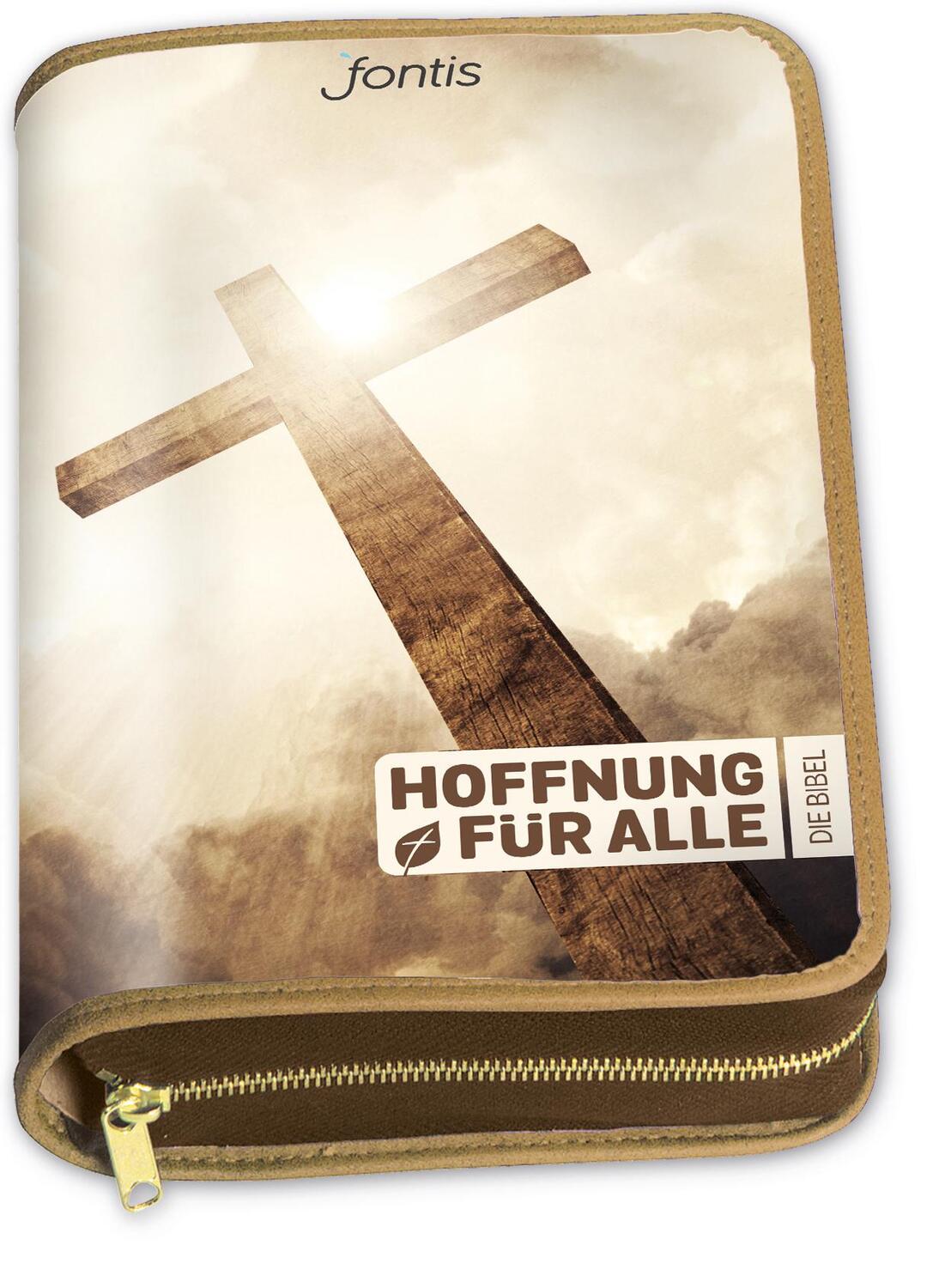 Cover: 9783038483700 | Hoffnung für alle. Die Bibel - Bibelhülle "Crossroad" | Stück | 2016