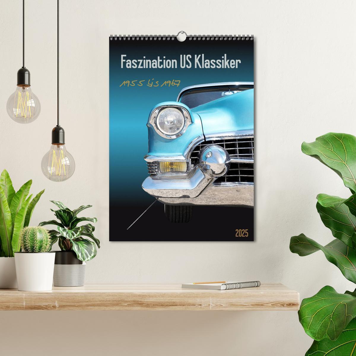 Bild: 9783435941964 | Faszination US Klassiker 1955 bis 1967 (Wandkalender 2025 DIN A3...