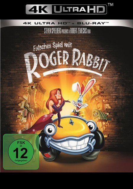 Cover: 8717418590451 | Falsches Spiel mit Roger Rabbit | 4K Ultra HD Blu-ray + Blu-ray | 2021