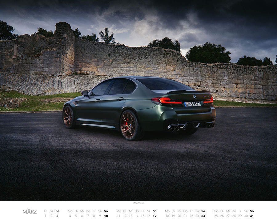Bild: 9783966646550 | Faszination BMW M Kalender 2024 | High-Performance Automobile | Stein
