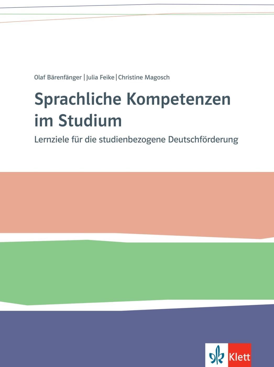 Cover: 9783126769983 | Sprachliche Kompetenzen im Studium - Lernziele für die...