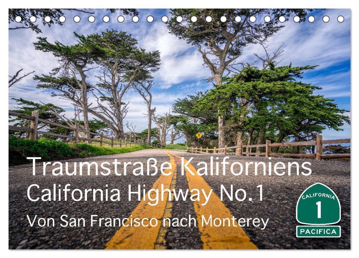 Cover: 9783675754317 | Traumstraße Kaliforniens - California Highway No.1 (Tischkalender...