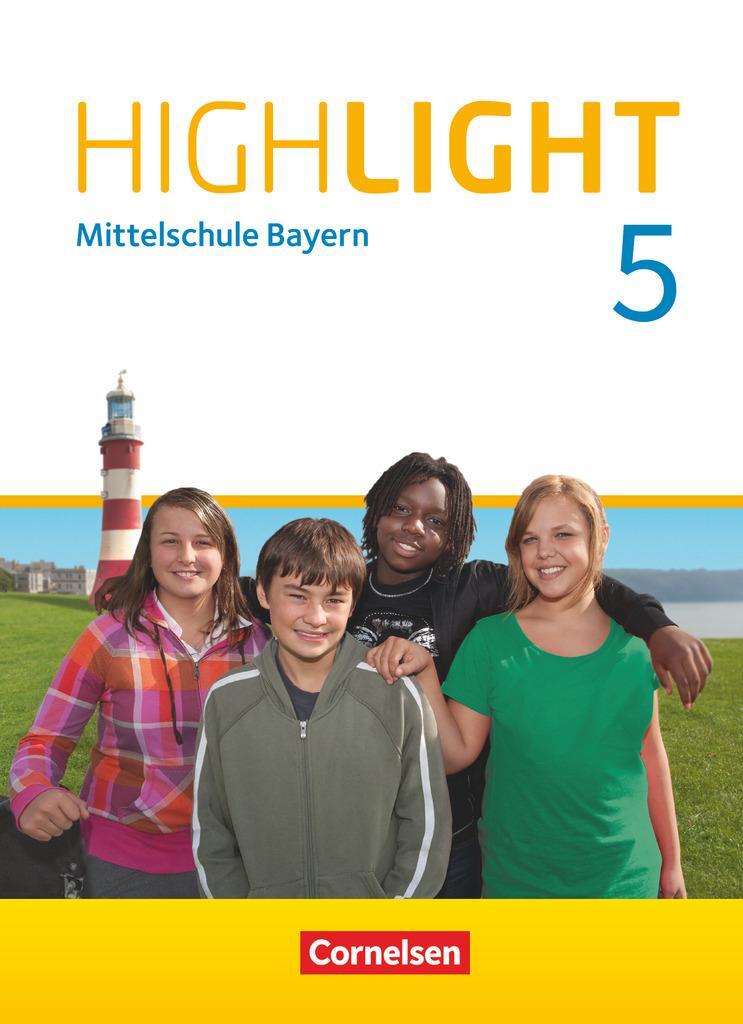 Cover: 9783060333769 | Highlight 5. Jahrgangsstufe- Mittelschule Bayern - Schülerbuch | Buch