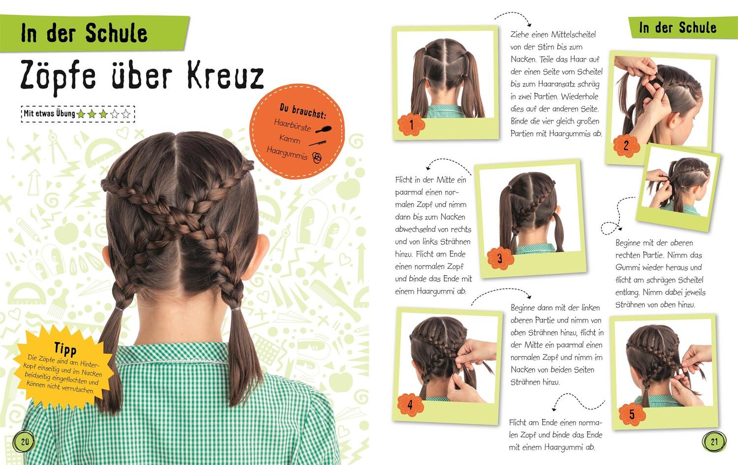 Bild: 9783831032778 | Zöpfe, Knoten, Flechtfrisuren | 30 Hairstyles für Mädchen | Buch