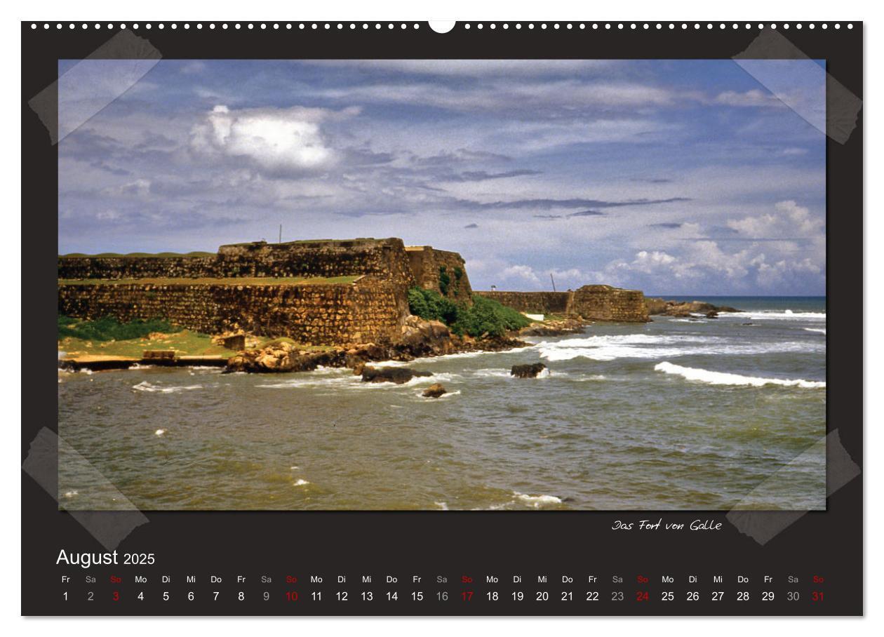 Bild: 9783435102860 | Sri Lanka anno 1986 (Wandkalender 2025 DIN A2 quer), CALVENDO...