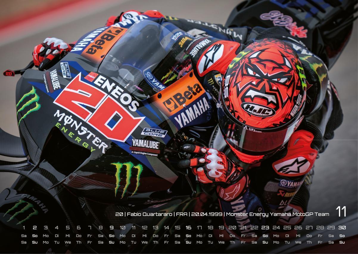 Bild: 9783986734039 | Motorrad Grand Prix 2025 - Kalender MotoGP DIN A3 | GP-Fever. de