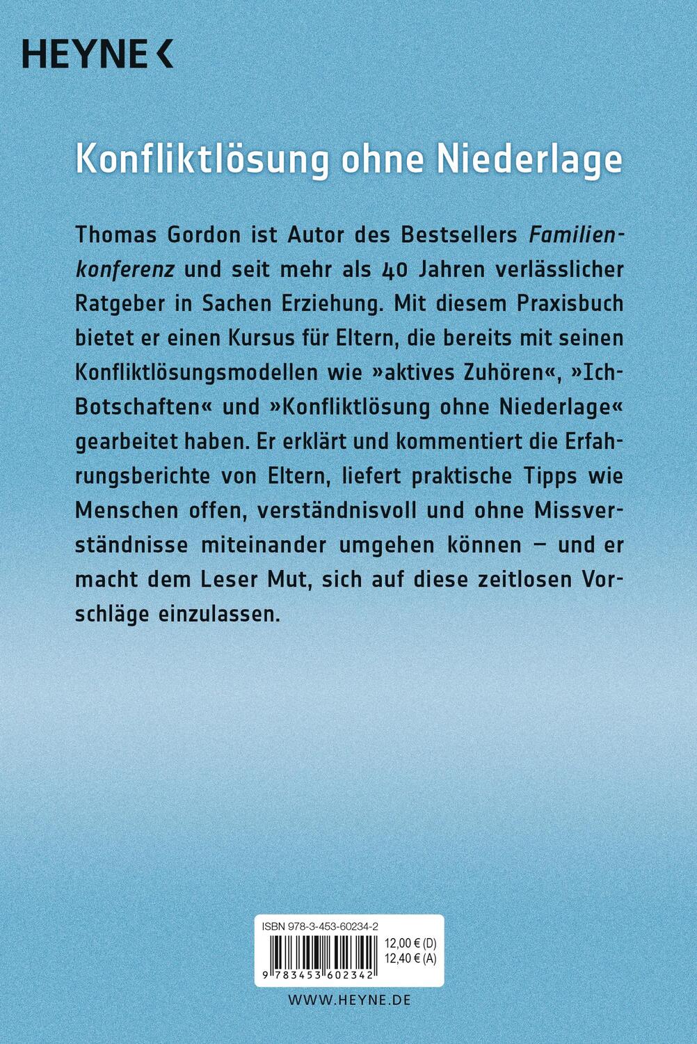 Bild: 9783453602342 | Familienkonferenz in der Praxis | Thomas Gordon | Taschenbuch | 384 S.