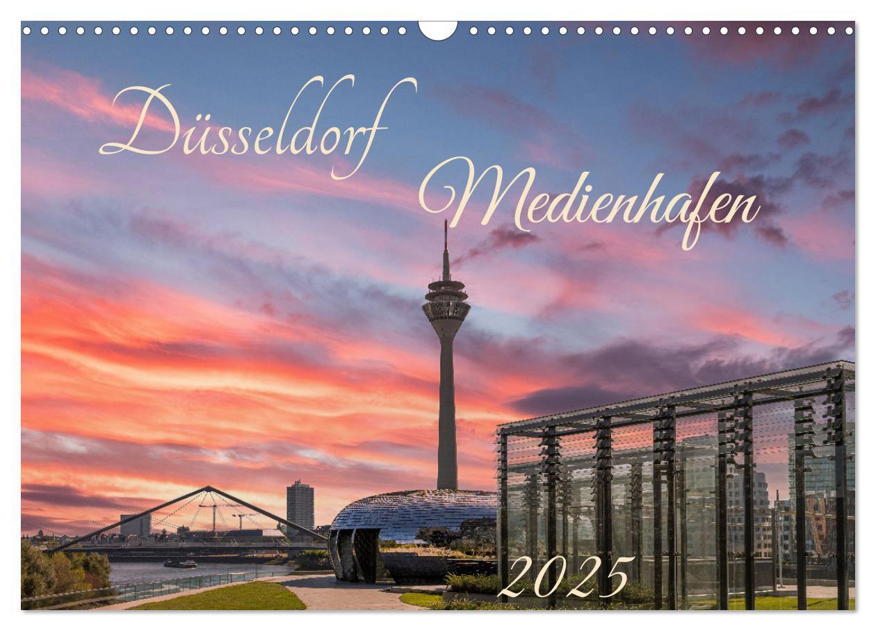 Cover: 9783383946066 | Düsseldorf Medienhafen (Wandkalender 2025 DIN A3 quer), CALVENDO...