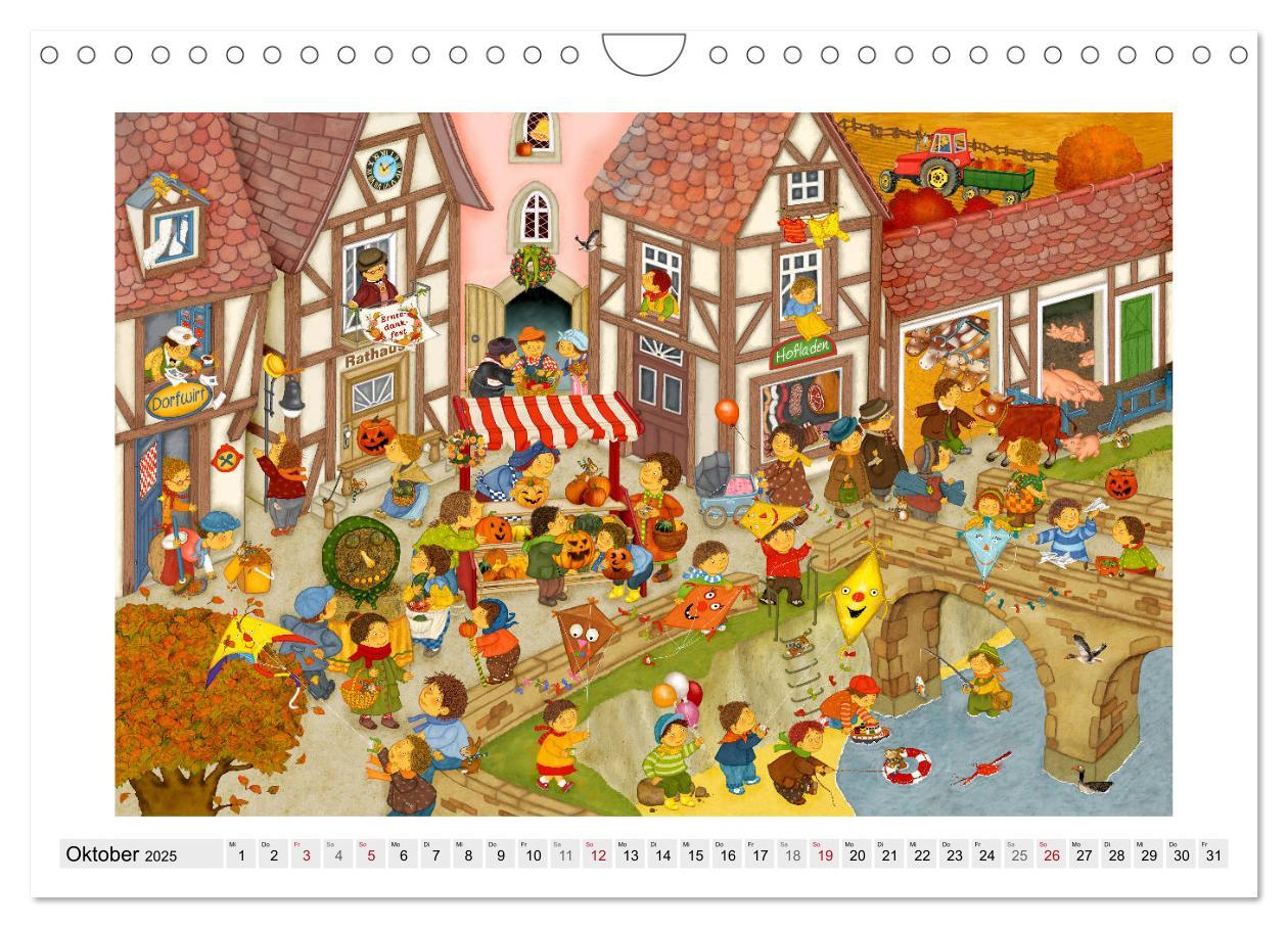 Bild: 9783435416417 | Meine kleine Wimmelwelt (Wandkalender 2025 DIN A4 quer), CALVENDO...