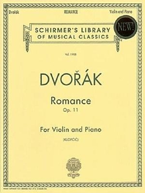 Cover: 9780793557479 | Romance, Op. 11: Schirmer Library of Classics Volume 1988 Violin...