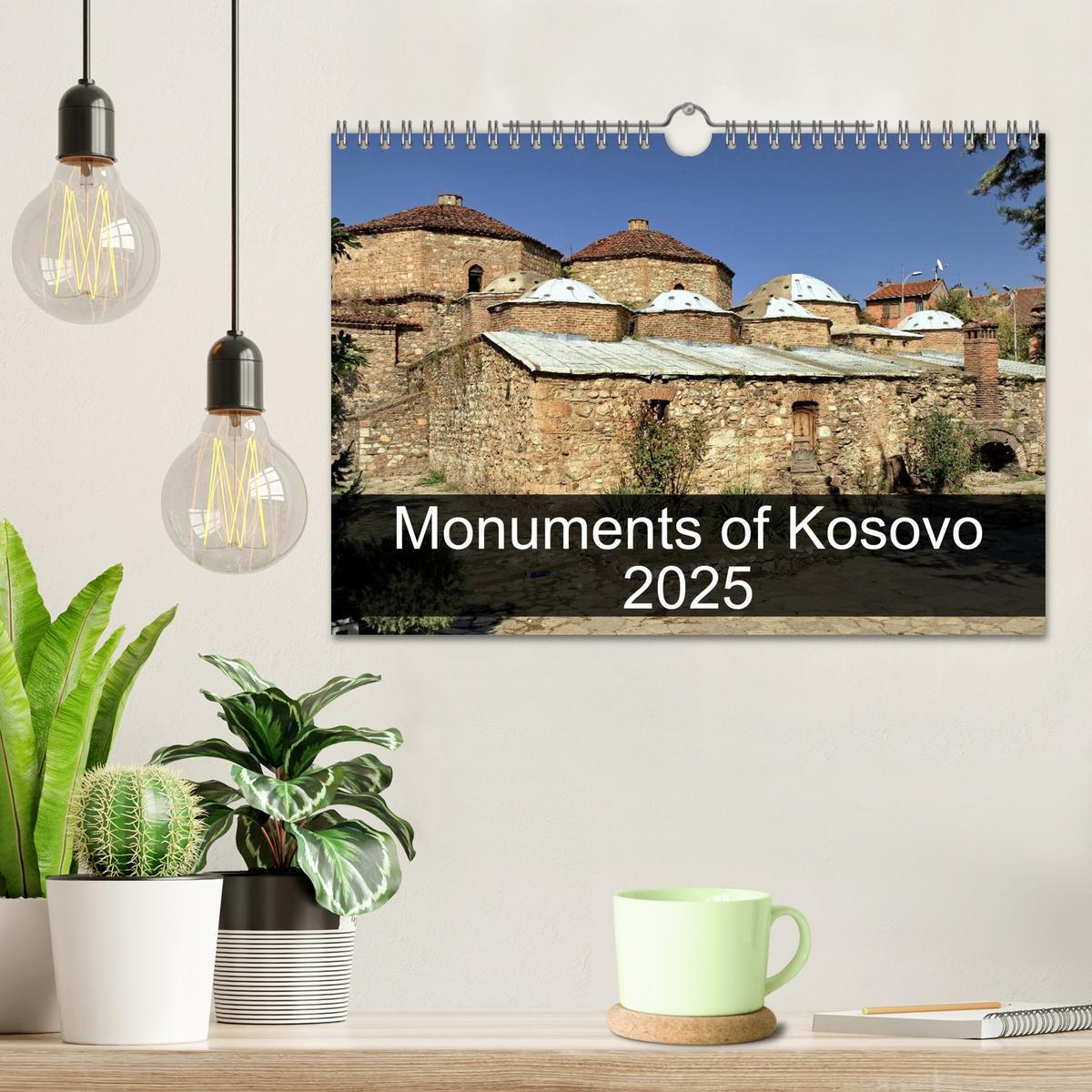 Bild: 9781325961405 | Monuments of Kosovo 2025 (Wall Calendar 2025 DIN A4 landscape),...