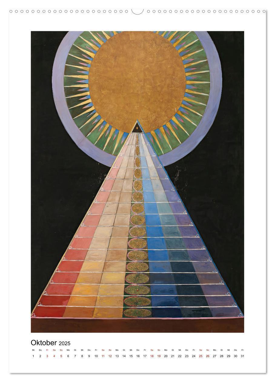 Bild: 9783383968020 | Hilma af Klint - Ein Jahr voller mystischer Kunst (Wandkalender...