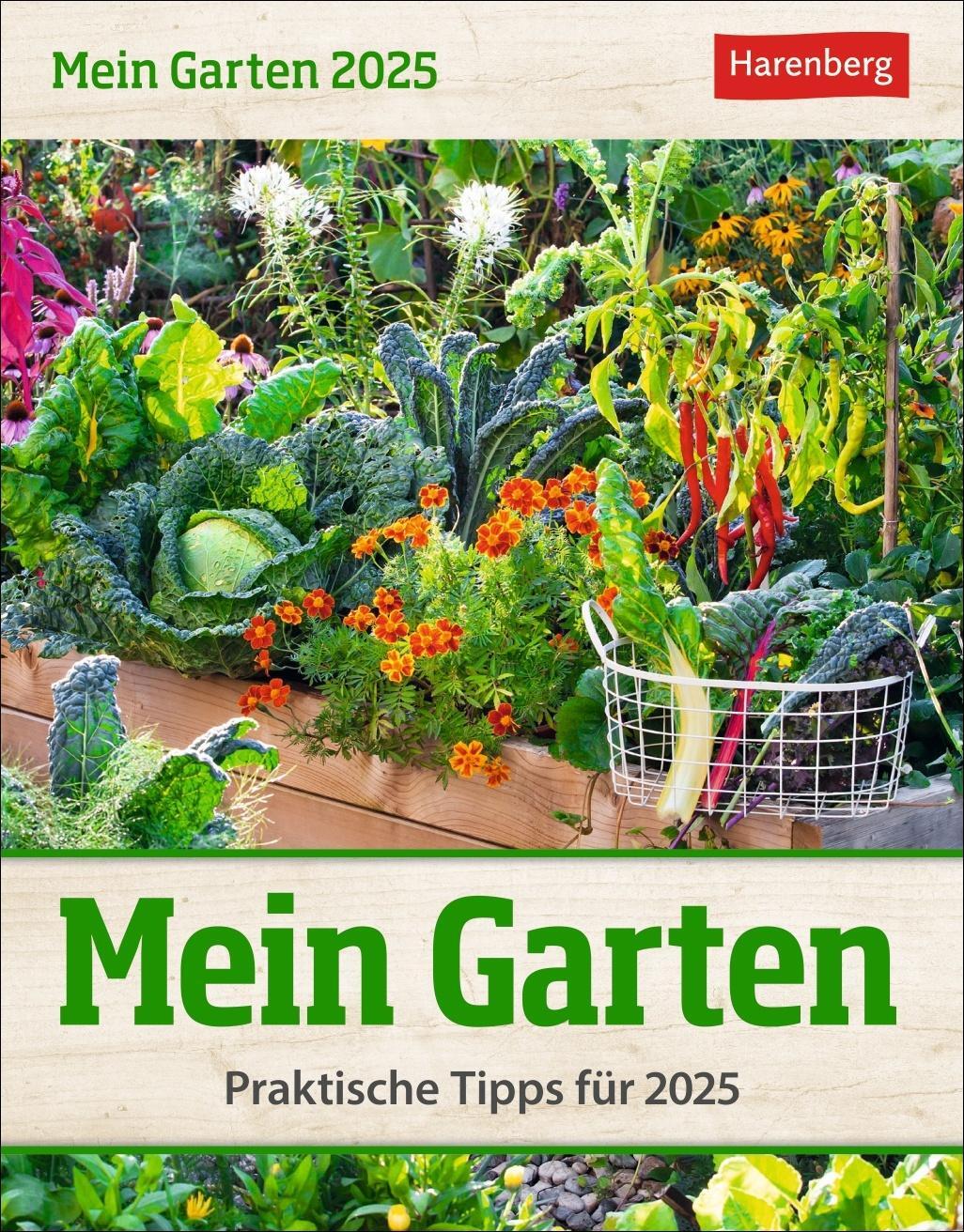 Cover: 9783840033278 | Mein Garten Tagesabreißkalender 2025 - Praktische Tipps für 2025