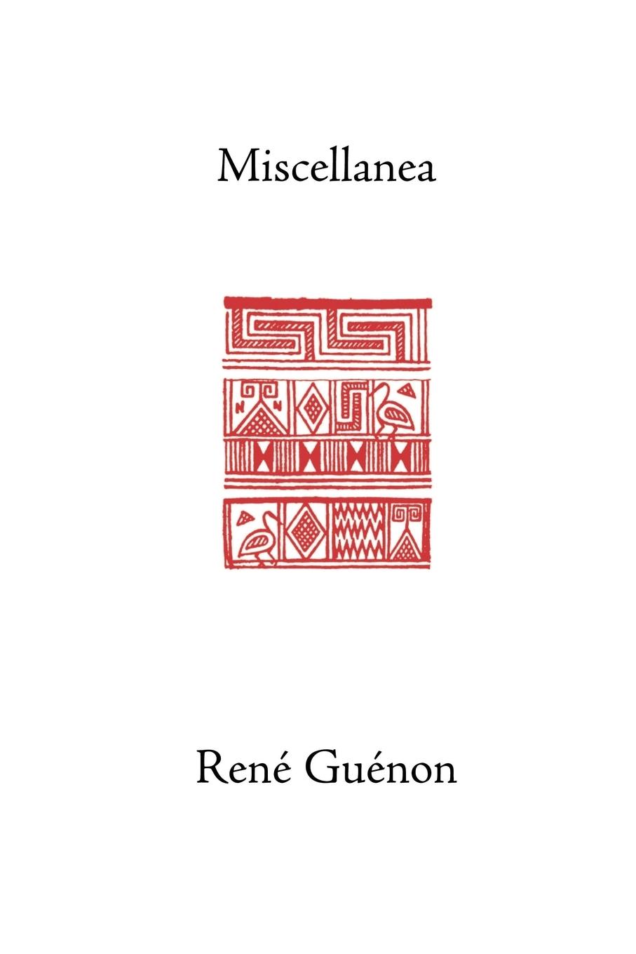 Cover: 9780900588556 | Miscellanea | Rene Guenon | Taschenbuch | Englisch | 2003