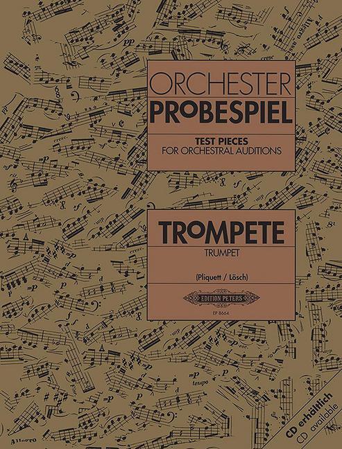 Cover: 9790014069926 | Orchesterprobespiel: Trompete | Joachim Pliquett (u. a.) | Taschenbuch