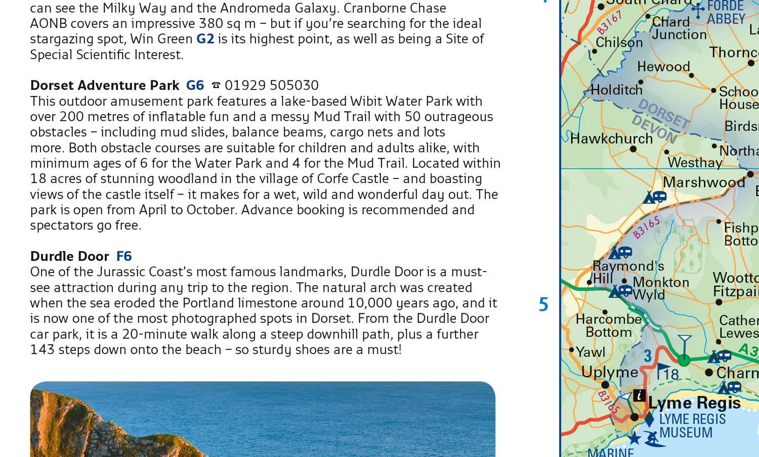 Bild: 9780008520687 | Dorset Pocket Map | The Perfect Way to Explore Dorset | Collins Maps